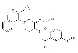 PUNYW6317457 <em>Prasugrel</em> <em>Metabolite</em> <em>Derivative</em> (cis <em>R</em>-138727MP, <em>Mixture</em> of <em>Diastereomers</em>)