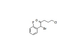 PUNYW6388454 <em>Prasugrel</em> <em>Impurity</em> (1-Bromo-5-chloro-1-(2-fluorophenyl)pentan-2-one)