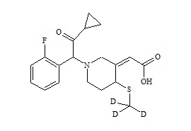 PUNYW6399505 <em>Prasugrel</em> <em>Metabolite</em> (<em>R</em>-106583)-d3