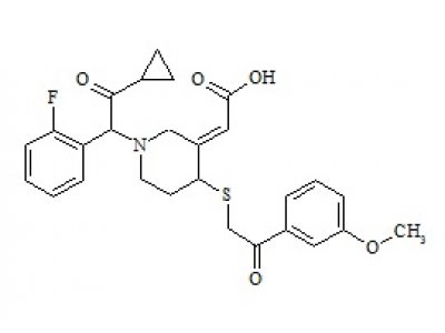 PUNYW6405513 Prasugrel Metabolite Derivative (trans R-138727MP, Mixture of Diastereomers)