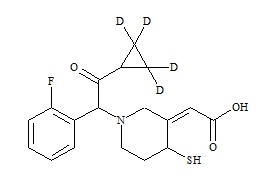 <em>PUNYW6323395</em> <em>Prasugrel</em>-d4 <em>Metabolite</em> <em>R-138727</em>
