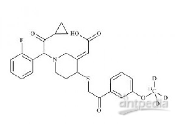PUNYW6410159 Prasugrel Metabolite Derivative-13C-d3 (trans R-138727MP, Mixture of Diastereomers)