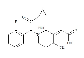 PUNYW6324514 <em>Prasugrel</em> <em>Metabolite</em> <em>R</em>-138727 HCl (<em>Mixture</em> of <em>Diastereomers</em>)