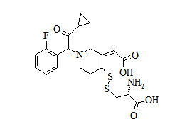 PUNYW6327178 <em>Prasugrel</em> Cysteine Conjugate <em>Metabolite</em> (<em>R</em>-119251, Mixture of Diastereomers)