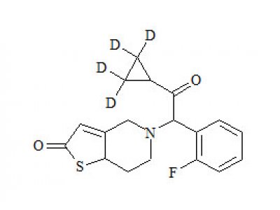PUNYW6329502 Prasugrel-d4 Metabolite (R-95913, Mixture of Diastereomers)