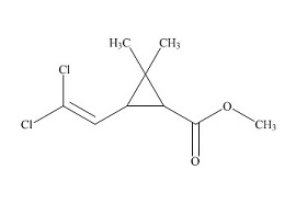 PUNYW22600354 <em>Permethrin</em> <em>EP</em> <em>Impurity</em> B (<em>DCVC</em> Methyl Ester) (<em>Mixture</em> of <em>Diastereomers</em>)