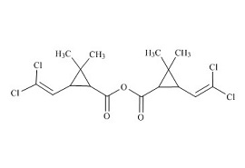 PUNYW22601177 Permethrin EP Impurity H (DCVC <em>Anhydride</em>) (Mixture of Diastereomers)