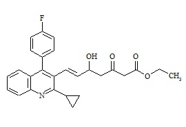 <em>PUNYW8043591</em> <em>Pitavastatin</em> <em>3-Oxo</em> <em>Ethyl</em> <em>Ester</em>