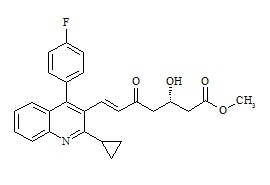<em>PUNYW8059511</em> <em>Pitavastatin</em> (<em>5S</em>)-<em>Oxo</em> <em>Impurity</em>