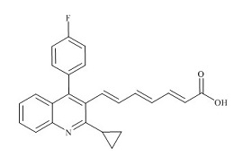 PUNYW8088406 <em>Pitavastatin</em> <em>Impurity</em> 13 (<em>Pitavastatin</em> 2,4,6-Triene <em>Impurity</em>)