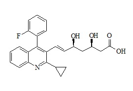 PUNYW8090353 <em>Pitavastatin</em> <em>Impurity</em> 14 (<em>Pitavastatin</em> 2-Fluoro Isomer)