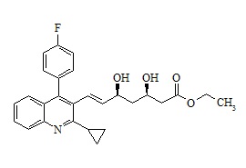 PUNYW8101412 <em>Pitavastatin</em> <em>Impurity</em> 17 (<em>Pitavastatin</em> Ethyl Ester)