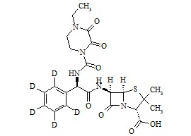 PUNYW13463302 <em>Piperacillin</em>-d5