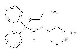 <em>PUNYW24551389</em> <em>Propiverine</em> <em>N-Desmethyl</em> <em>Impurity</em> <em>HCl</em>