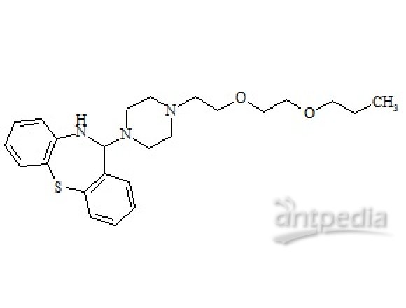 PUNYW7057193 2-[2-(4-Dibenzo[b,f] [1,4]thiazepine-11-yl-1-piperazineyl)ethoxyl]-1-ethyl Ethanol
