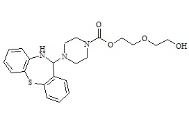 <em>PUNYW7058168</em> <em>2</em>-(<em>2-Hydroxyethoxy</em>)<em>ethyl</em> <em>2</em>-[<em>2</em>-(<em>4-Dibenzo</em>[<em>b</em>,<em>f</em>] [<em>1,4</em>]<em>thiazepine-11-piperazineyl</em>)] -<em>1-carboxylate</em>