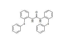 PUNYW7076327 <em>Quetiapine</em> <em>Impurity</em> <em>III</em> (<em>N</em>,<em>N</em>';-Bis[<em>2</em>-(<em>phenylthio</em>)<em>phenyl</em>]urea)