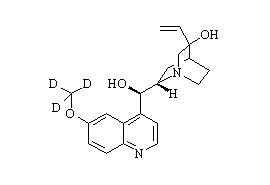 <em>PUNYW19003381</em> <em>3-Hydroxy</em> <em>Quinine-d3</em>