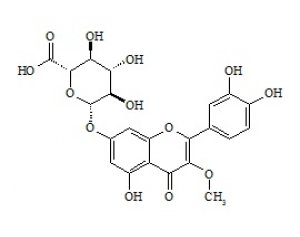 PUNYW21333162 Quercetin 3-Methyl Ether 7-Glucuronide