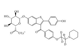 PUNYW11053367 Raloxifene-d4-6-<em>Glucuronide</em> <em>Lithium</em> <em>Salt</em>