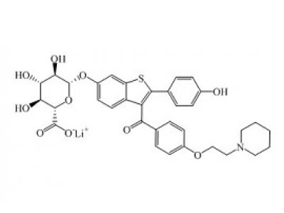 PUNYW11057234 Raloxifene-6-Glucuronide Lithium Salt