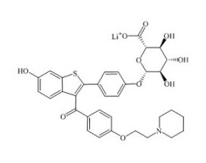 PUNYW11054463 Raloxifene-4'-Glucuronide Lithium Salt