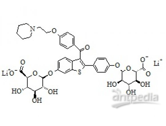 PUNYW11059145 Raloxifene-4';,6-Diglucuronide Lithium Salt