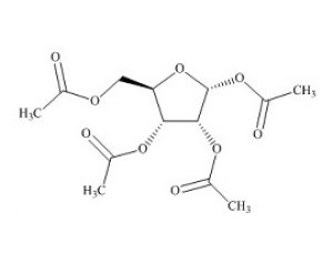 PUNYW4201276 Ribavirin Impurity 17 (alpha-Ribofuranose tetraacetate)