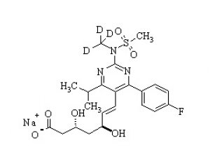 PUNYW4817446 Rosuvastatin-d3 sodium salt