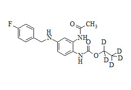 PUNYW25399156 N-Acetyl <em>Retigabine</em> (<em>Ezogabine</em>)-<em>d5</em>