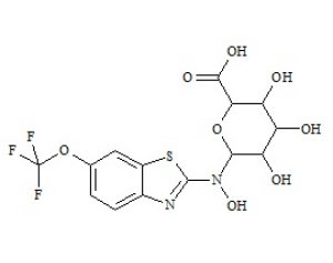 PUNYW15274208 N-Hydroxy Riluzole-N-Glucuronide