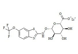 PUNYW15277285 N-Hydroxy <em>Riluzole</em>-O-Glucuronide Lithium Salt