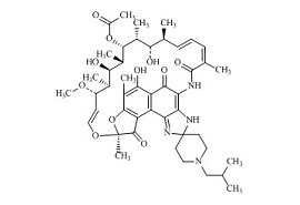 PUNYW24172464 <em>25-O-desacetyl</em>-23-Acetyl-Rifabutin (Possibly a mixture with API)