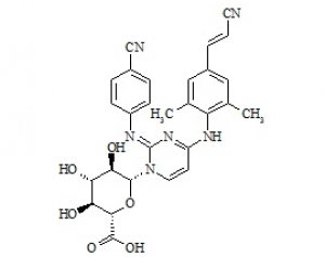 PUNYW22455238 Rilpivirine N-Glucuronide