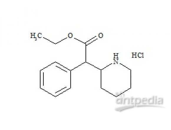 PUNYW25785225 rac-Ritalinic Acid Ethyl Ester (Ethylphenidate) HCl