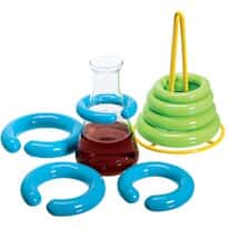 Argos Technologies Vinyl Covered Lead <em>Ring</em> Weight, Green; Fits 500 to 2000 mL Flasks