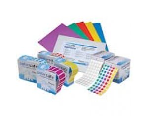 Argos Technologies PolarSafe® Label Strips, Laser Printer, 38 x 6 mm, White; 156 x 20 Sheets