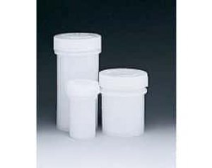 Bel-Art 17875 Scienceware Low-Density Polyethylene Wide-Mouth Sample Jar, 120 mL, 6/pk