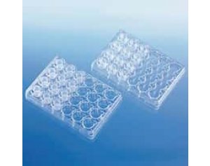 BrandTech 782803 BRANDplates® cellGrade™ plus, 6-Well Insert System with Inlet Channel, Polycarbonate Membrane, 0.4 µm, 13 mm; 5/PK
