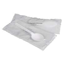 Burkle 5379-1012 Disposable sampling spoon, PE, FDA compliant, <em>white</em>, sterile; <em>10</em> mL