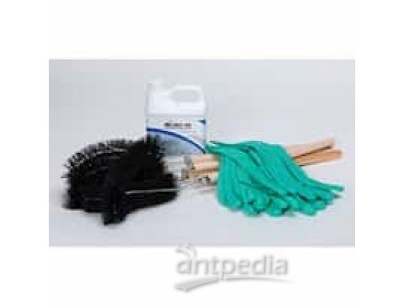 Cole-Parmer Carboy Washing Kit; 22 inch Brushes, Size 10 Gloves, Micro-90 Cleaner