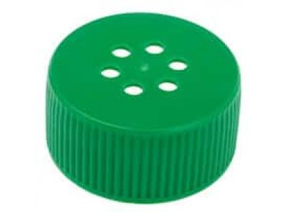 CELLTREAT Scientific Products 229895 Vented Sterile Caps for Erlenmeyer/Fernbach Flasks, 70 mm; 24/cs