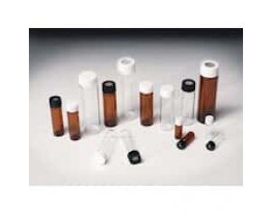 Thermo Scientific B7990-4A Glass Vials PTFE/SILiCone SEPTA Amber 16 ml 200/pk