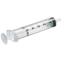 Cole-Parmer Clear Disposable Syringe, Luer Lock <em>Tip</em>, Non-Sterile, 20 <em>mL</em>; <em>50</em>/Bag