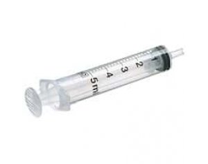 Cole-Parmer Clear Disposable Syringe, Luer Lock Tip, Non-Sterile, 20 mL; 50/Bag