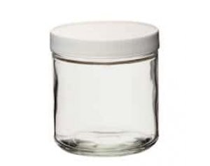 Cole-Parmer 瓶子, 透明, 直边圆形, 16 盎司, 12 个/箱
