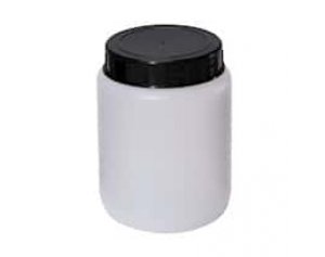 Cole-Parmer Cylindrical Jar, HDPE; 500 mL; 10/pk