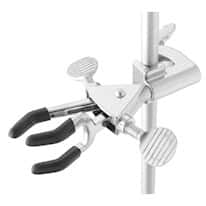 Cole-Parmer Medium 3 Prong Fixed <em>Position</em> Clamp Stainless Steel