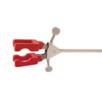 Cole-Parmer Small 4-Prong Dual Adjust Heavy-Duty <em>Tapered</em> Clamp