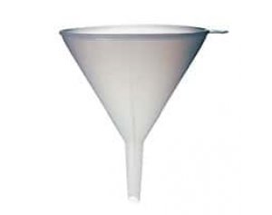 Cole-Parmer Large industrial-size low-density polyethylene funnel, 4 L